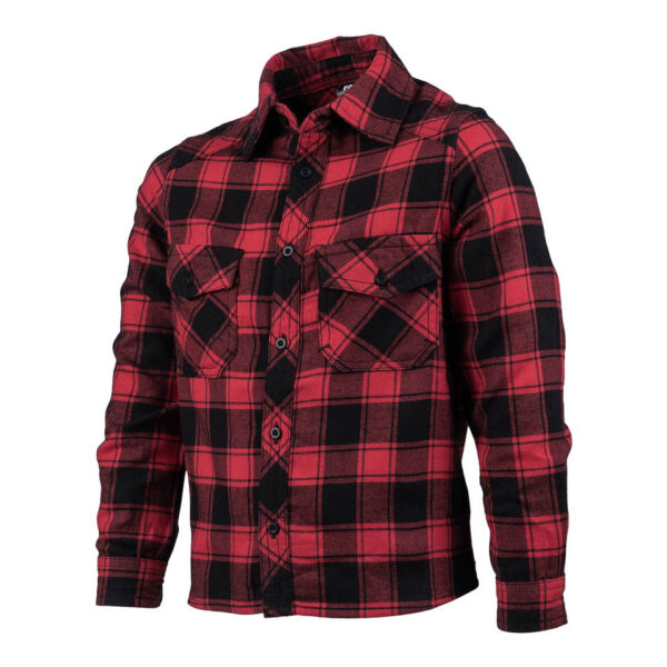 135310 71 02 <p>Het Kinder houthakkers shirt is een stijlvol en kwalitatief hoogwaardig shirt met een uitstekende pasvorm, speciaal ontworpen voor kinderen. Dit tijdloze ontwerp is perfect voor avontuurlijke spelletjes en zorgt ervoor dat je kind er altijd stoer uitziet. Het shirt is voorzien van twee praktische borstzakken en gemaakt van 100% katoen voor optimaal comfort. Verkrijgbaar in de kleuren zwart en rood.</p>