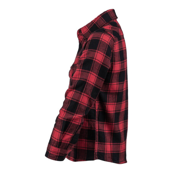 135310 71 03 <p>Het Kinder houthakkers shirt is een stijlvol en kwalitatief hoogwaardig shirt met een uitstekende pasvorm, speciaal ontworpen voor kinderen. Dit tijdloze ontwerp is perfect voor avontuurlijke spelletjes en zorgt ervoor dat je kind er altijd stoer uitziet. Het shirt is voorzien van twee praktische borstzakken en gemaakt van 100% katoen voor optimaal comfort. Verkrijgbaar in de kleuren zwart en rood.</p>