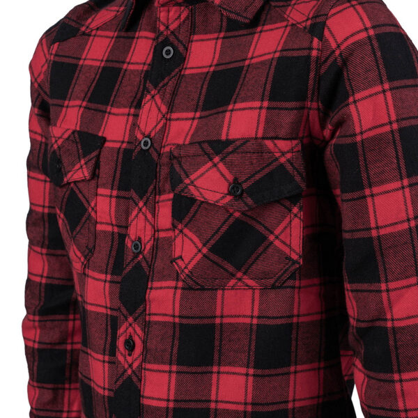135310 71 05 <p>Het Kinder houthakkers shirt is een stijlvol en kwalitatief hoogwaardig shirt met een uitstekende pasvorm, speciaal ontworpen voor kinderen. Dit tijdloze ontwerp is perfect voor avontuurlijke spelletjes en zorgt ervoor dat je kind er altijd stoer uitziet. Het shirt is voorzien van twee praktische borstzakken en gemaakt van 100% katoen voor optimaal comfort. Verkrijgbaar in de kleuren zwart en rood.</p>