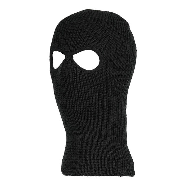 214291 13 01 De Bivakmuts 2 gaats is een warme zwarte bivakmuts, perfect voor buitensporten zoals skiën, snowboarden en motorrijden. Met twee gaten voor de ogen biedt deze muts optimale bescherming tegen kou en wind. Geschikt voor zowel mannen als vrouwen en verkrijgbaar in one size, is deze bivakmuts een onmisbare aanvulling voor jouw outdooravonturen.