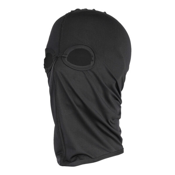 214293 13 01 De Helm bivak 2-gaats stretch is een dunne, zachte en comfortabele balaclava die perfect is voor gebruik onder een motorhelm, op de scooter of tijdens outdoor activiteiten zoals skiën. Deze veelzijdige bivakmuts is unisex en geschikt voor zowel mannen als vrouwen. Dankzij het stretchmateriaal biedt hij een uitstekende pasvorm en houdt hij je warm en beschermd in koude omstandigheden. Verkrijgbaar in de kleur zwart.