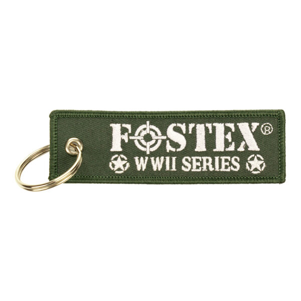 251305 11008 99 01 <p>Ontdek de Sleutelhanger Fostex WWII Series #120, een stijlvolle en praktische accessoire voor elke liefhebber van militaire geschiedenis. Deze geweven sleutelhanger is versierd met het iconische Fostex WWII serie logo en voegt een uniek vintage accent toe aan je sleutels. Perfect voor dagelijks gebruik of als verzamelobject, deze sleutelhanger combineert functionaliteit met een eerbetoon aan de Tweede Wereldoorlog. Een must-have voor elke enthusiast!</p>