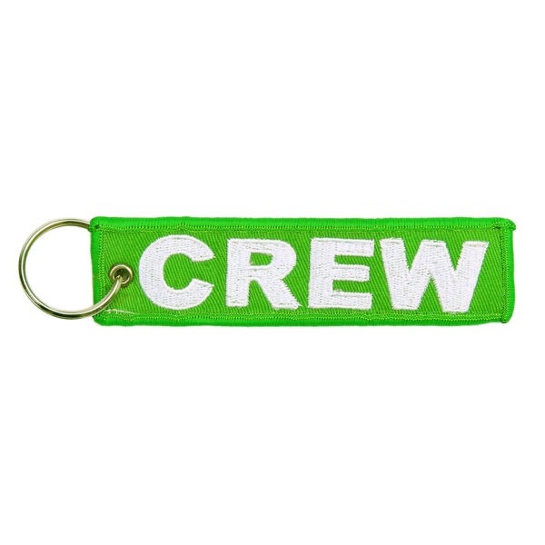 251305 11002 99 01 <p>De Sleutelhanger Crew groen #2 is vervaardigd uit 100% duurzaam nylon en combineert functionaliteit met stijl. Met een afmeting van 12,5 x 3 cm is deze sleutelhanger perfect voor het veilig en praktisch dragen van uw sleutels. Het stoere groene ontwerp maakt het een ideale accessoire voor elke outdoorliefhebber en militair. Voeg deze stevige sleutelhanger toe aan uw uitrusting en zorg ervoor dat uw sleutels altijd binnen handbereik zijn.</p>