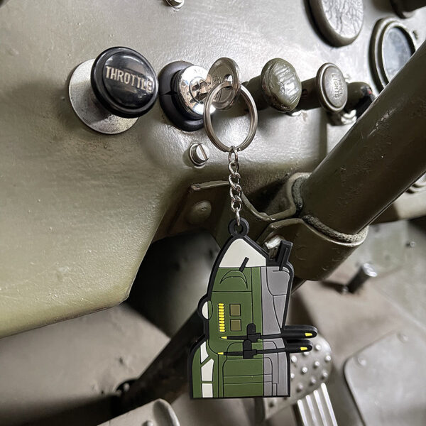 251552 3608 99 wwii keychain b 17 flying fortress Ontdek de Sleutelhanger 3D PVC B-17 Flying Fortress #111, een stijlvolle en unieke accessoire voor de echte liefhebber van militaire vliegtuigen. Gemaakt van 100% duurzaam PVC, is deze sleutelhanger niet alleen een praktisch hulpmiddel om je sleutels bij elkaar te houden, maar ook een prachtig verzamelobject. Met het iconische ontwerp van de B-17 Flying Fortress voegt deze sleutelhanger een vleugje geschiedenis toe aan je dagelijkse benodigdheden. Perfect voor zowel verzamelaars als als cadeau voor vrienden en familie.