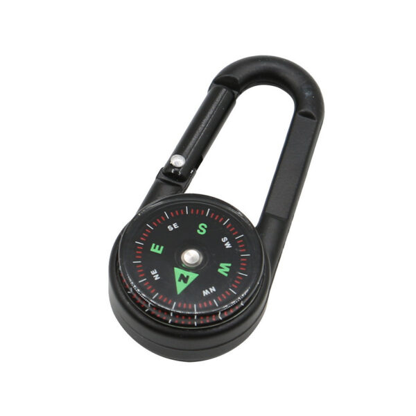 259175 13 02 1 <p>De Fosco Karabijnhaak 3-in-1 is een veelzijdig accessoire voor elke outdoorliefhebber. Deze praktische karabijnhaak is uitgerust met een thermometer en een kompas, waardoor hij perfect is voor wandelen, kamperen, bushcraft en survival. Dankzij het slimme ontwerp bevestig je de karabijnhaak eenvoudig aan je rugzak of riem, zodat je altijd toegang hebt tot deze handige tools tijdens je avonturen in de natuur.</p>