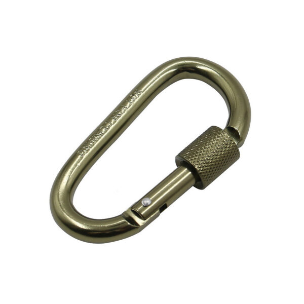 259178 11 01 1 <p>De Karabijnhaken met sluiting set van 8 mm is de ideale oplossing voor het veilig bevestigen van uitrusting tijdens outdoor activiteiten en dagelijks gebruik. Gemaakt van lichtgewicht aluminium en voorzien van een vergrendelbare sluiting, bieden deze karabijnhaken gebruiksgemak en betrouwbaarheid. Let op: deze haken zijn niet geschikt voor klimmen of zware belasting. Perfect voor de avontuurlijke buitenmens!</p>