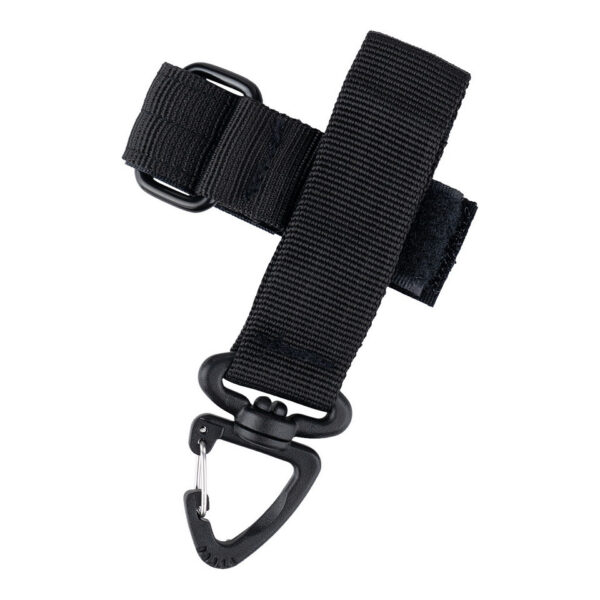 259268 13 02 Met de Handschoen houder karabijn JYFPB20 houd je je handschoenen altijd binnen handbereik. Deze praktische houder is eenvoudig te bevestigen aan je riem of tas dankzij de stevige plastic karabijn. Gemaakt van 100% nylon, biedt hij duurzaamheid en gebruiksgemak voor al je buitenactiviteiten. Zeg vaarwel tegen het zoeken naar je handschoenen en geniet van de ultieme functionaliteit tijdens je avonturen in de natuur.