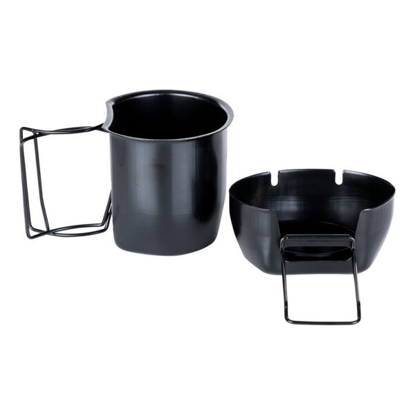 311092 13 03 <p>De BCB MK1 Crusader Cooking Set CN007 is een veelzijdige en duurzame kookoplossing voor outdoor avonturiers. Deze set omvat een robuuste roestvrijstalen Crusader Canteen met een inhoud van 750 ml, perfect als kookpot en drinkcontainer. De innovatieve Crusader Cooker maakt gebruik van vaste en gelvormige brandstoffen, ideaal voor gebruik in het veld. Met een compact ontwerp en een gewicht van slechts 290 g is deze set gemakkelijk mee te nemen op al je expedities.</p>