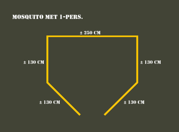 319405 11 319405 11 mosquito net 1 pers 1 <p>Het Muskietnet 1-pers. biedt optimale bescherming tegen insecten tijdens je buitenavonturen. Gemaakt van 100% polyester, zorgt dit net ervoor dat je comfortabel en zonder hinder van muggen kunt slapen. Ideaal voor kampeerders en reizigers die genieten van de natuur. Lichtgewicht en eenvoudig op te hangen, dit muskietnet is een onmisbare aanvulling op je outdoor uitrusting.</p>