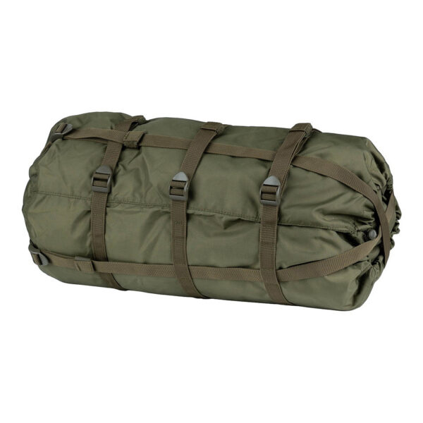 359261 11 02 1 <p>De Compressiezak Medium 25L is vervaardigd uit stevig 420D nylon en perfect voor het compact opbergen van slaapzakken en andere uitrustingen. Deze waterbestendige zak beschermt je spullen tegen vocht, zodat ze altijd droog blijven. Dankzij de speciale compressieriemen kun je de inhoud aanzienlijk verkleinen, wat extra ruimte in je rugzak creëert voor andere benodigdheden. Met een afmeting van 48 x 23 cm en een handige trekkoordsluiting is deze compressiezak de ideale oplossing voor elke outdoor avonturier.</p>