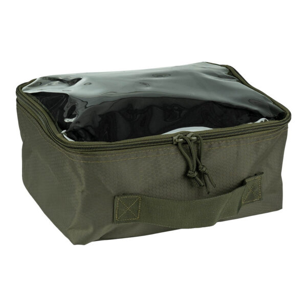 359581 11 01 1 <p>De 101INC Hexagon Organizer pouch is de ideale oplossing om je uitrusting overzichtelijk op te bergen. Met een praktisch transparant venster vind je snel wat je nodig hebt. Het MOLLE-systeem aan de achterkant maakt het eenvoudig om de organizer aan je tas te bevestigen, zodat je altijd georganiseerd blijft. Gemaakt van duurzaam 100% polyester en met afmetingen van 29 cm in lengte, 23 cm in breedte en 14 cm in diepte, is deze organizer perfect voor al je outdoor avonturen.</p>