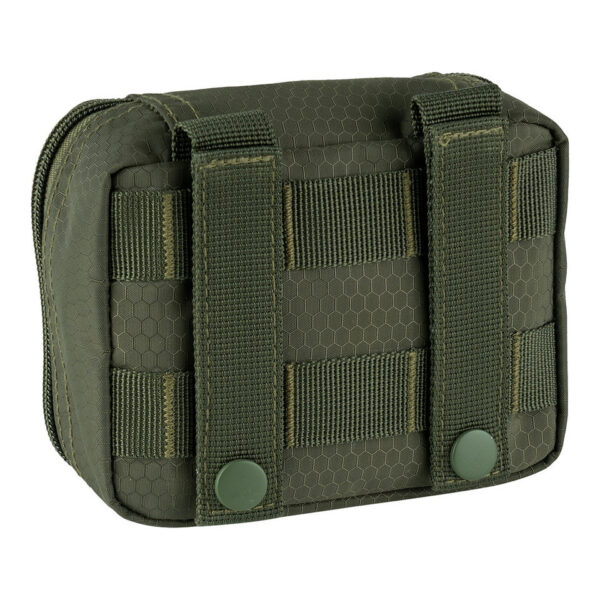 359583 11 02 1 <p>De 101INC Hexagon Organizer transparant klein is de ideale oplossing om je uitrusting georganiseerd en overzichtelijk te houden. Met een handig transparant venster kun je snel vinden wat je nodig hebt, zonder te zoeken. Deze organizer is vervaardigd uit duurzaam 100% polyester en heeft een afmeting van 15 cm in lengte, 12 cm in breedte en 5 cm in diepte. Dankzij het MOLLE-systeem aan de achterkant is de pouch eenvoudig aan tassen te bevestigen, waardoor hij perfect is voor outdoor avonturen en militaire toepassingen.</p>