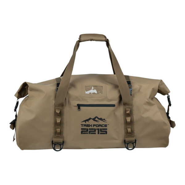 359596 112 02 1 <p>De TF-2215 Waterproof Deployment Duffelbag 90L is een robuuste waterdichte tas, perfect voor avontuurlijke outdoor activiteiten zoals kajakken, kamperen en motorrijden. Met een inhoud van 90 liter biedt deze tas voldoende ruimte voor al je uitrusting. Gemaakt van duurzaam pvc-materiaal met gesealde naden en een veilig sluitsysteem, houdt hij je spullen droog, zelfs in natte omstandigheden. Inclusief verstevigd handvat, gepolsterde schouderdraagband en ventilatiesysteem, is deze tas ideaal voor zowel weekendtrips als lange expedities.</p>