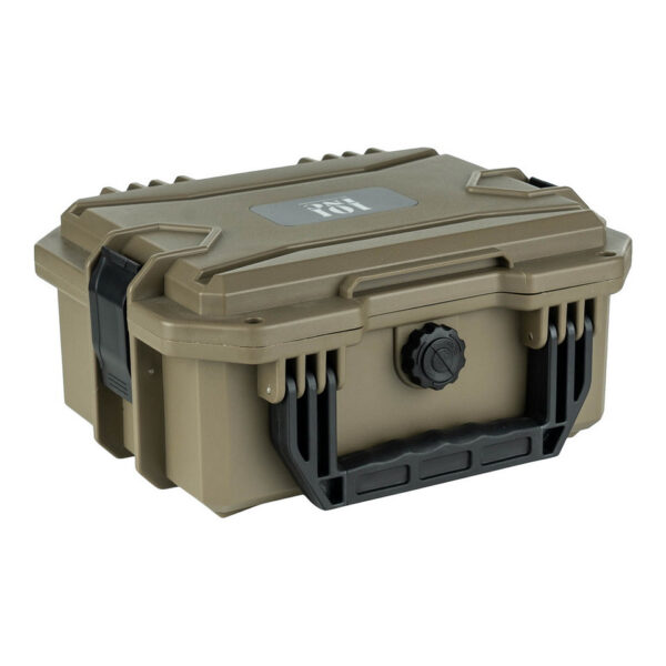 359924 11 01 1 <p>De ForceGear Opbergkoffer klein #4 is de ideale oplossing voor het veilig opbergen en vervoeren van tactische en outdooruitrusting. Met een schokbestendige en waterdichte constructie, biedt deze koffer optimale bescherming voor uw waardevolle spullen. Dankzij de aanpasbare plukschuimvulling blijft alles stevig op zijn plek tijdens transport. Het unieke stapelbare ontwerp en de ergonomische handgreep maken het gebruiksgemak compleet. Geschikt voor zowel thuisgebruik als tijdens vliegreizen, voldoet deze koffer aan TSA-eisen en is uitgerust met een explosiebestendige schuifsluiting voor extra veiligheid.</p>
