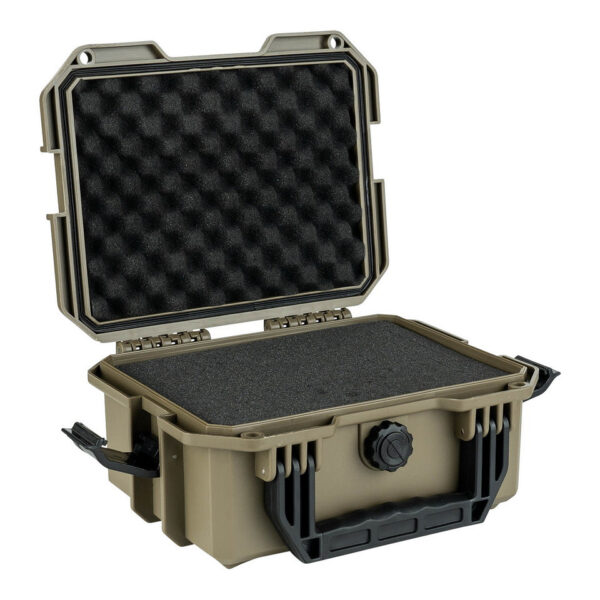 359924 11 02 1 <p>De ForceGear Opbergkoffer klein #4 is de ideale oplossing voor het veilig opbergen en vervoeren van tactische en outdooruitrusting. Met een schokbestendige en waterdichte constructie, biedt deze koffer optimale bescherming voor uw waardevolle spullen. Dankzij de aanpasbare plukschuimvulling blijft alles stevig op zijn plek tijdens transport. Het unieke stapelbare ontwerp en de ergonomische handgreep maken het gebruiksgemak compleet. Geschikt voor zowel thuisgebruik als tijdens vliegreizen, voldoet deze koffer aan TSA-eisen en is uitgerust met een explosiebestendige schuifsluiting voor extra veiligheid.</p>