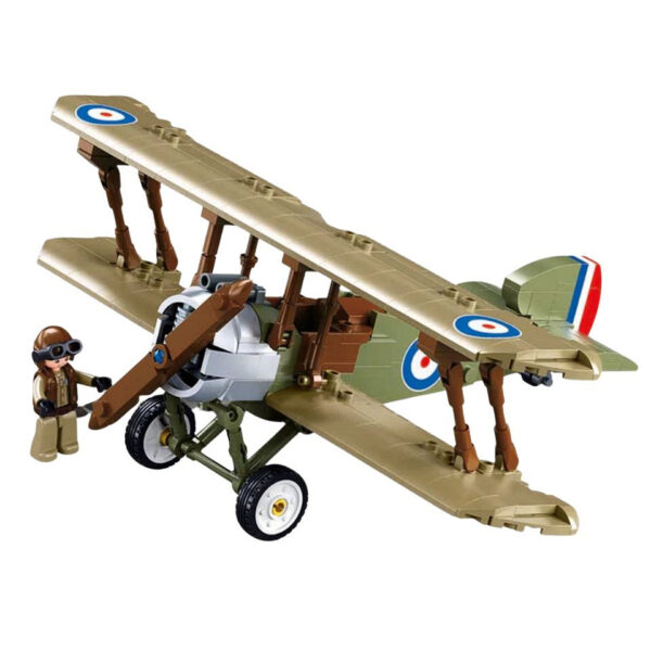 413385 99 413385 99 03 <p>Bouw jouw eigen Sluban Sopwith Camel in schaal 1:35 met deze uitdagende bouwset. Dit iconische Britse dubbeldekker vliegtuig, gebruikt tijdens de Eerste Wereldoorlog, heeft kenmerkende dubbele vleugels en een gedetailleerde cockpit. Met 293 bouwstenen en 1 minifiguur is deze set perfect voor kinderen vanaf 8 jaar en is compatibel met andere bekende bouwsteenmerken. Laat je creativiteit de vrije loop en geniet van het bouwen van dit historische model!</p>