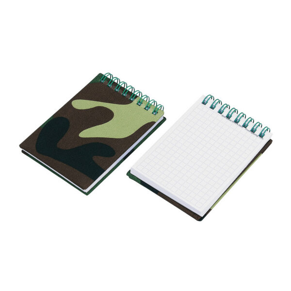 419229 51 01 <p>Ontdek het Notitieboek A7, perfect voor al uw notities en ideeën. Dit praktische notitieboek is vervaardigd uit 100% papier, wat zorgt voor een duurzame en betrouwbare schrijfervaring. Verkrijgbaar in een stijlvolle Woodland kleur, is dit notitieboek niet alleen functioneel maar ook een uitstekende aanvulling op uw outdoor uitrusting. Ideaal voor avonturiers en creatieve geesten die hun gedachten willen vastleggen, waar ze ook zijn.</p>