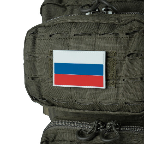 444130 3799 99 02 <p>Ontdek het Embleem 3D PVC Rusland #10017, een hoogwaardig embleem vervaardigd van duurzaam PVC en voorzien van een handige klittenbandsluiting aan de achterzijde. Dit embleem is perfect voor het personaliseren van uw militaire of outdoor uitrusting en voegt een stijlvol Russisch accent toe aan uw look. Ideaal voor gebruik op kleding, tassen of andere uitrusting, dit embleem is een must-have voor elke liefhebber van militaire en outdoor gear.</p>
