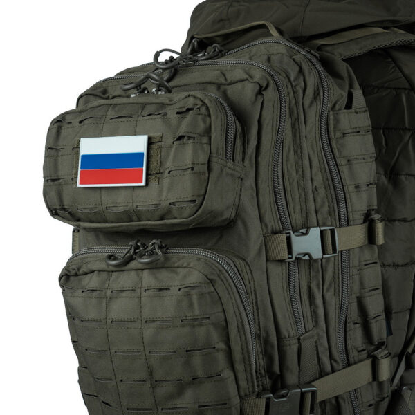 444130 3799 99 03 <p>Ontdek het Embleem 3D PVC Rusland #10017, een hoogwaardig embleem vervaardigd van duurzaam PVC en voorzien van een handige klittenbandsluiting aan de achterzijde. Dit embleem is perfect voor het personaliseren van uw militaire of outdoor uitrusting en voegt een stijlvol Russisch accent toe aan uw look. Ideaal voor gebruik op kleding, tassen of andere uitrusting, dit embleem is een must-have voor elke liefhebber van militaire en outdoor gear.</p>