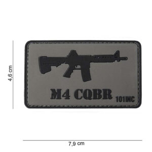 Embleem 3D PVC M4 CQBR #10030