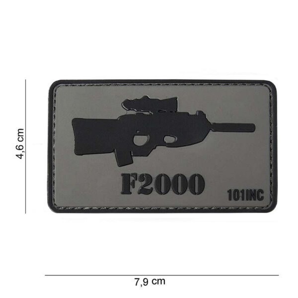 444130 3757 99 01 <p>Voeg een unieke touch toe aan je uitrusting met het Embleem 3D PVC F2000 #10041. Dit hoogwaardige embleem is vervaardigd van duurzaam PVC en beschikt over een praktische klittenband achterkant, waardoor je het eenvoudig kunt bevestigen aan kleding of uitrusting. Perfect voor zowel militaire als outdoor toepassingen, biedt dit embleem een stijlvolle en functionele toevoeging aan je gear.</p>