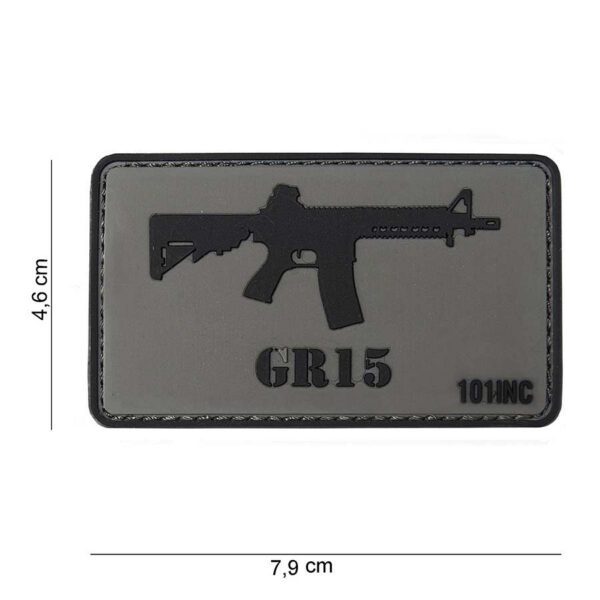 444130 3759 99 01 <p>Ontdek het Embleem 3D PVC GR15 #10033, een duurzaam en stijlvol embleem dat perfect is voor jouw militaire en outdoor uitrusting. Dit hoogwaardige PVC-embleem beschikt over een handige klittenband achterzijde, waardoor je het eenvoudig kunt bevestigen op jassen, tassen of andere uitrusting. Met zijn stevige constructie en opvallende ontwerp is dit embleem niet alleen functioneel, maar ook een geweldige manier om je persoonlijke stijl te accentueren.</p>