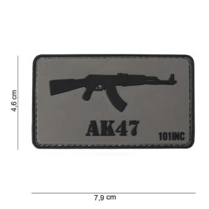 Embleem 3D PVC AK47 #10028