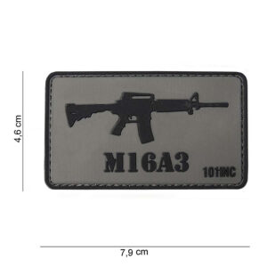 Embleem 3D PVC M16A3 #10037