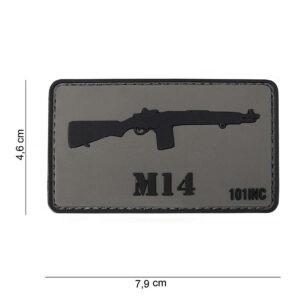 Embleem 3D PVC M14 #10029