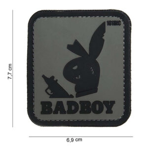 Embleem 3D PVC Badboy grijs #14045