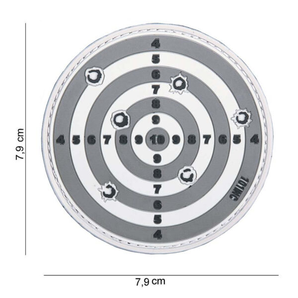 444130 3888 99 01 <p>Dit hoogwaardige Embleem 3D PVC Target in grijs (#14035) is perfect voor het personaliseren van uw uitrusting. Met een stevige klittenband aan de achterzijde is het eenvoudig te bevestigen aan kleding of tasjes. Dit embleem is niet alleen functioneel, maar voegt ook een stoere uitstraling toe aan uw outfit. Ideaal voor militaire en outdoor enthousiastelingen die willen opvallen.</p>