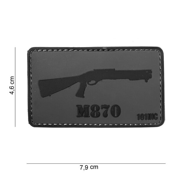 444130 4026 99 01 <p>Het Embleem 3D PVC M870 #16075 is een veelzijdig en stijlvol accessoire voor elke militaire of outdoor uitrusting. Dit hoogwaardige embleem is vervaardigd uit duurzaam PVC en is voorzien van klittenband aan de achterzijde, waardoor het eenvoudig te bevestigen is op kleding of uitrusting. Voeg een uniek detail toe aan je gear en toon je trots met dit opvallende embleem.</p>