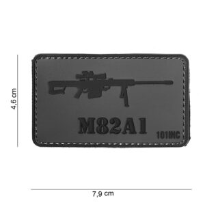 Embleem 3D PVC M82A1 #15085