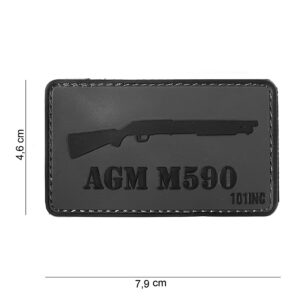 Embleem 3D PVC AGM M590 #15079