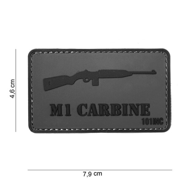 444130 4043 99 01 <p>Het 3D PVC embleem M1 CARBINE #15074 is een stijlvol en robuust accessoire voor uw militaire of outdoor uitrusting. Met een handige klittenband aan de achterzijde is het embleem eenvoudig te bevestigen aan kleding, tassen of andere uitrusting. Dit embleem voegt niet alleen een unieke uitstraling toe, maar is ook een perfecte aanvulling voor verzamelaars en liefhebbers van militaire memorabilia. Een must-have voor elke fan van de M1 Carbine!</p>