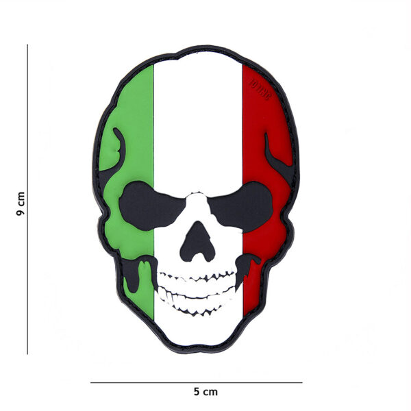 444130 5006 99 01 <p>Ontdek het Embleem 3D PVC skull Italië #16020, een uniek en stoer accessoire voor iedere militaire en outdoor liefhebber. Dit hoogwaardige PVC-embleem is voorzien van een handige klittenband achterzijde, waardoor het eenvoudig te bevestigen is op kleding, tassen of andere uitrusting. Met zijn opvallende ontwerp voegt dit embleem een extra dimensie toe aan je look en is het perfect voor het personaliseren van je gear. Een must-have voor degenen die van avontuur houden!</p>