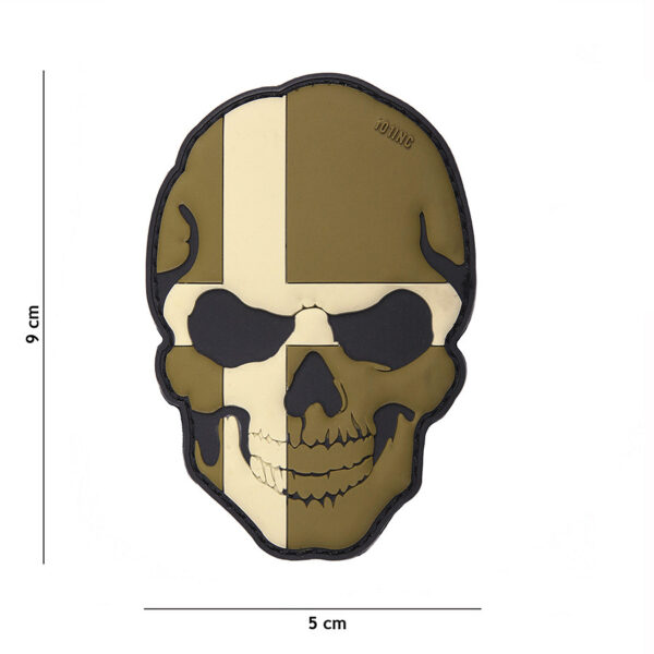 444130 5017 99 01 <p>Het 3D PVC embleem met een skull ontwerp, geïnspireerd op de Deense stijl, is een must-have voor elke outdoor- of militaire uitrusting. Dit embleem is voorzien van een handige klittenband achterzijde, wat zorgt voor een eenvoudige bevestiging aan kleding of uitrusting. Met zijn subtiele kleuren en gedetailleerde afwerking is dit embleem niet alleen functioneel, maar ook een opvallende toevoeging aan je gear.</p>