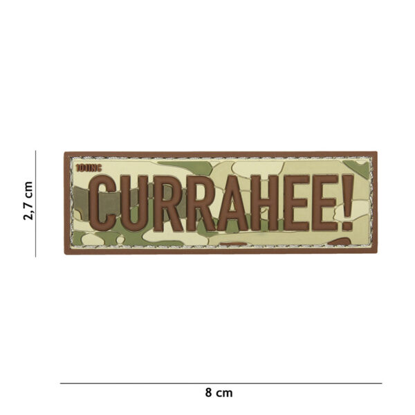 444130 5068 99 01 <p>Ontdek het Embleem 3D PVC Currahee! #17040, een stevig en duurzaam embleem met een praktische klittenbandsluiting aan de achterzijde. Dit embleem is perfect voor het personaliseren van je uitrusting of het toevoegen van een unieke touch aan je outdoor-gear. Met zijn opvallende ontwerp en hoogwaardige PVC-materialen is het niet alleen een stijlvol accessoire, maar ook een betrouwbare keuze voor iedere avonturier.</p>