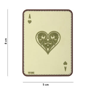 Embleem 3D PVC harten aas coyote #19016