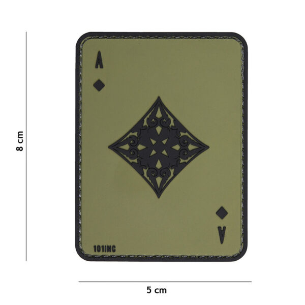 444130 5110 99 01 <p>Ontdek het 3D PVC embleem in de kleur groen, een perfecte aanvulling voor uw militaire of outdoor uitrusting. Dit embleem is voorzien van een sterke klittenband aan de achterzijde, waardoor het eenvoudig te bevestigen is op verschillende oppervlakken. Met zijn robuuste en duurzame ontwerp is het embleem ideaal voor gebruik in uitdagende omgevingen. Geef uw gear een persoonlijke touch met dit veelzijdige en functionele embleem.</p>