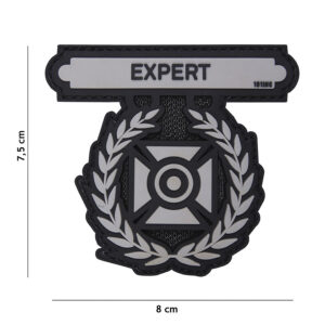 Embleem 3D PVC Expert grijs #17064