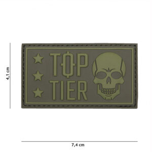 Embleem 3D PVC Top Tier groen #19024