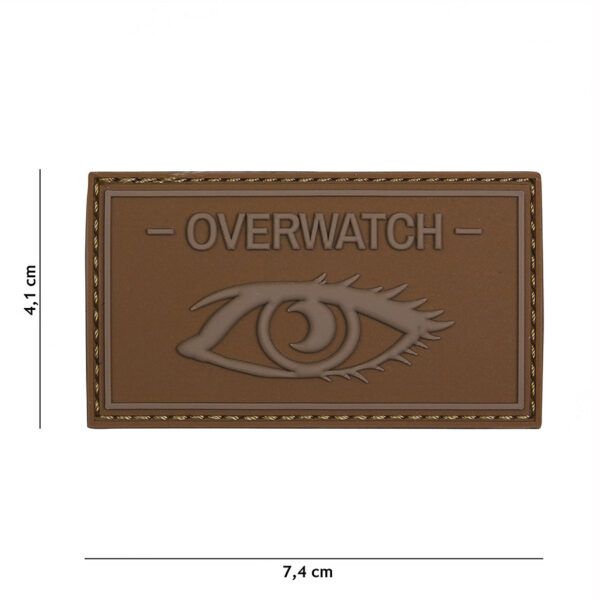 444130 5239 99 01 <p>Het Embleem 3D PVC Overwatch coyote #19033 is een hoogwaardige en duurzame patch die perfect is voor elke outdoor- of militaire uitrusting. Met zijn stevige klittenband aan de achterzijde is het eenvoudig te bevestigen op jassen, rugzakken of andere uitrusting. Dit embleem geeft een stoere uitstraling en is ideaal voor liefhebbers van het Overwatch-universum. Voeg deze unieke patch toe aan je collectie en onderscheid jezelf met stijl en flair.</p>