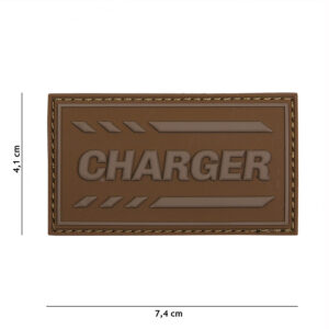 Embleem 3D PVC Charger coyote #19039