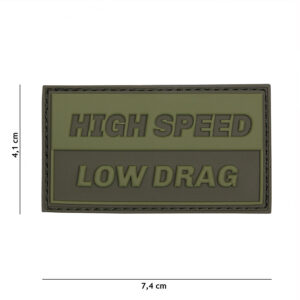 Embleem 3D PVC High speed groen #16116