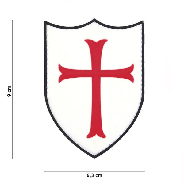 444130 5287 99 01 <p>Het 3D PVC Crusader embleem in het wit (#20027) is een hoogwaardige toevoeging aan uw militaire of outdoor uitrusting. Dit duurzame embleem is voorzien van een praktische klittenband achterzijde, waardoor het eenvoudig op verschillende kledingstukken of uitrusting kan worden bevestigd. Met zijn opvallende ontwerp is het een perfecte manier om uw stijl en toewijding aan avontuur te tonen. Ideaal voor zowel gebruik in het veld als voor dagelijks gebruik. Maak uw gear compleet met dit unieke embleem.</p>