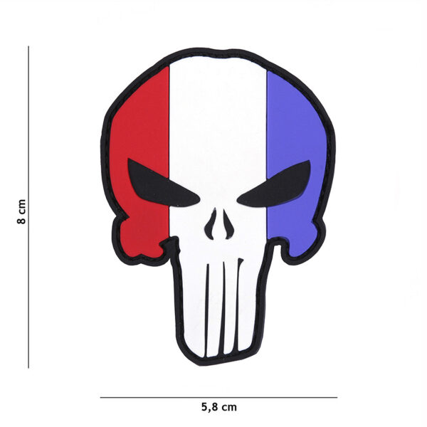 444130 5299 99 01 <p>Voeg een stoere touch toe aan je uitrusting met het 3D PVC embleem Crazy Punisher #9005. Dit hoogwaardige embleem is voorzien van een sterke klittenband aan de achterzijde, waardoor je het eenvoudig kunt bevestigen op rugzakken, jassen of andere uitrusting. Met zijn gedetailleerde en opvallende ontwerp is dit embleem perfect voor elke outdoor- of militaire fan die zijn stijl wil onderstrepen.</p>