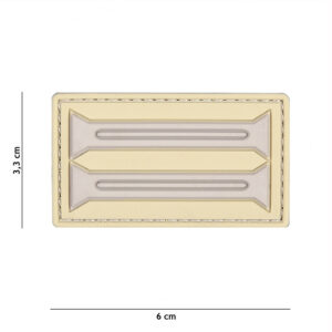 Embleem 3D PVC Duitse Insignia coyote #20043