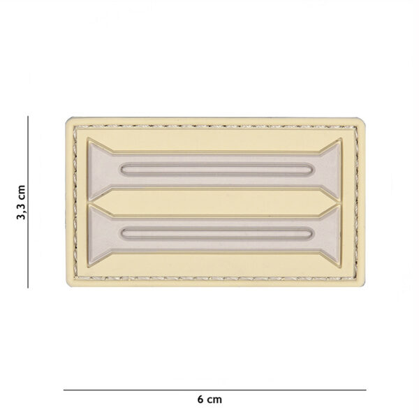 444130 5365 99 01 <p>Ontdek het Embleem 3D PVC Duitse Insignia in coyote kleur (#20043), een hoogwaardige toevoeging aan uw militaire en outdoor uitrusting. Dit duurzame embleem is vervaardigd uit robuust PVC en beschikt over een handige klittenband aan de achterzijde, waardoor het eenvoudig te bevestigen is op verschillende materialen. Perfect voor het personaliseren van uw gear of voor gebruik in recreatieve activiteiten. Een must-have voor elke liefhebber van militaire stijlen!</p>