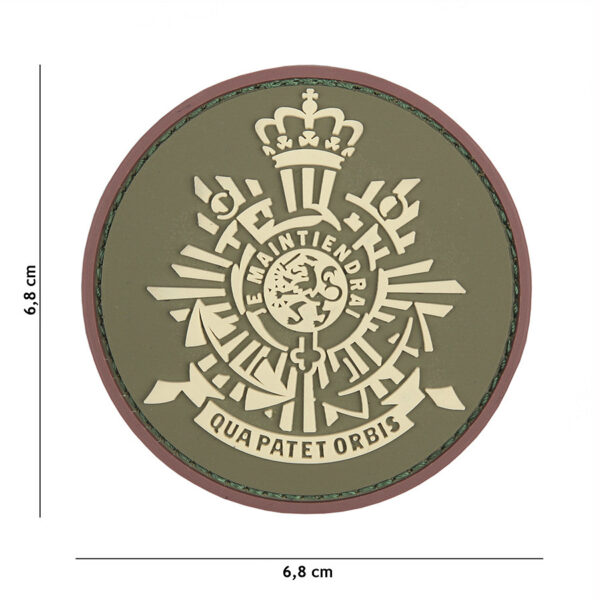 444130 5374 99 01 <p>Ontdek het Embleem 3D PVC Korps Mariniers in een stijlvol groen/coyote ontwerp. Dit hoogwaardige embleem is vervaardigd van duurzaam PVC en is voorzien van klittenband aan de achterzijde, waardoor het eenvoudig te bevestigen is op kleding of uitrusting. Perfect voor militaire en outdoor liefhebbers die hun passie voor het Korps Mariniers willen tonen. Een must-have accessoire voor elke verzamelaar of avonturier!</p>